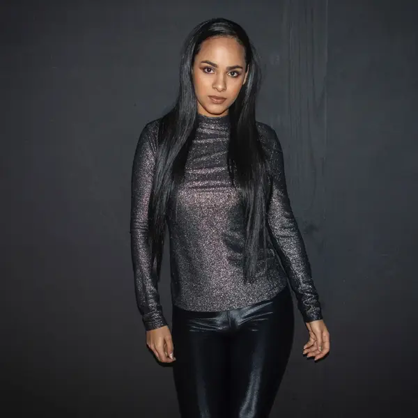 Maya Fourteen, studio portrait